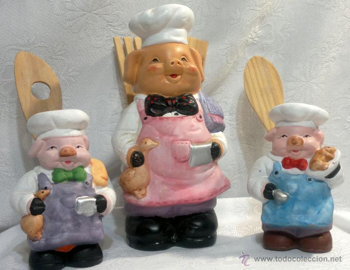 Segunda mano: DIVERTIDO CONJUNTO DE RECIPIENTES PARA LA COCINA. - Foto 7
