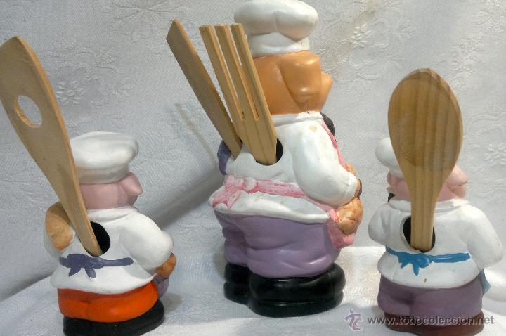 Segunda mano: DIVERTIDO CONJUNTO DE RECIPIENTES PARA LA COCINA. - Foto 8