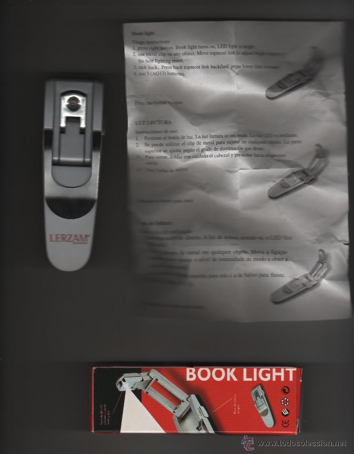 Segunda mano: LUZ DE LECTURA - BOOK LIGHT. - Foto 1