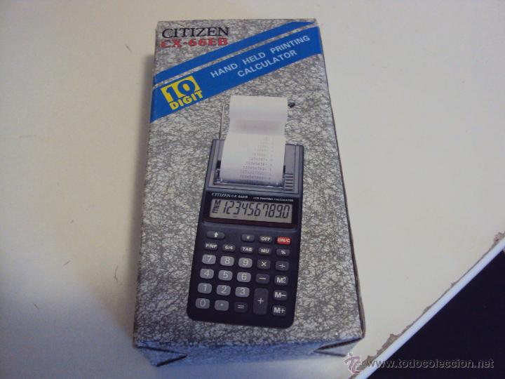 Segunda mano: MAQUINA MINI CALCUDORA REGISTRADORA DE PAPEL - Foto 2