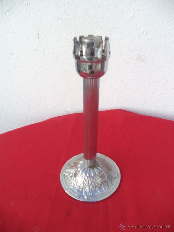 Segunda mano: candelabro de acero antiguo - Foto 1