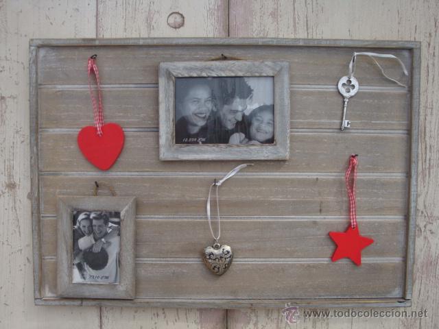 Segunda mano: portafoto de madera - Foto 1