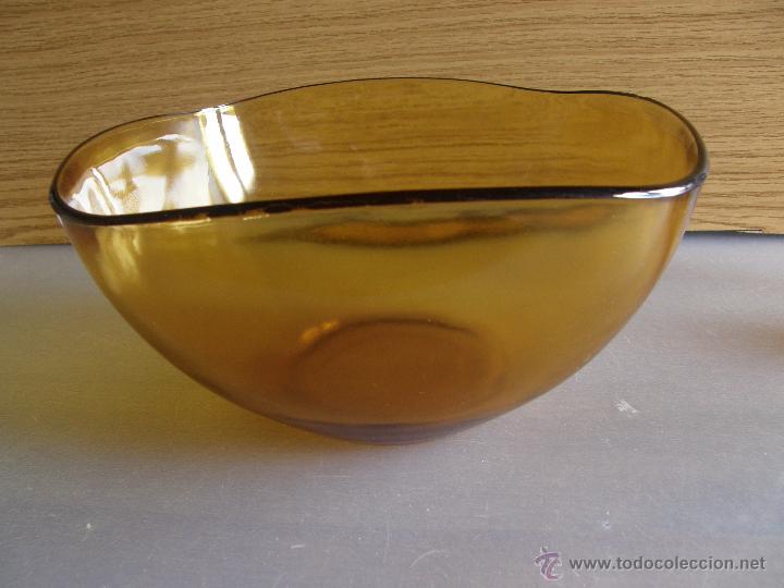 Segunda mano: Ensaladera de VERECO ambar. A&ntilde;os 70 - Foto 1