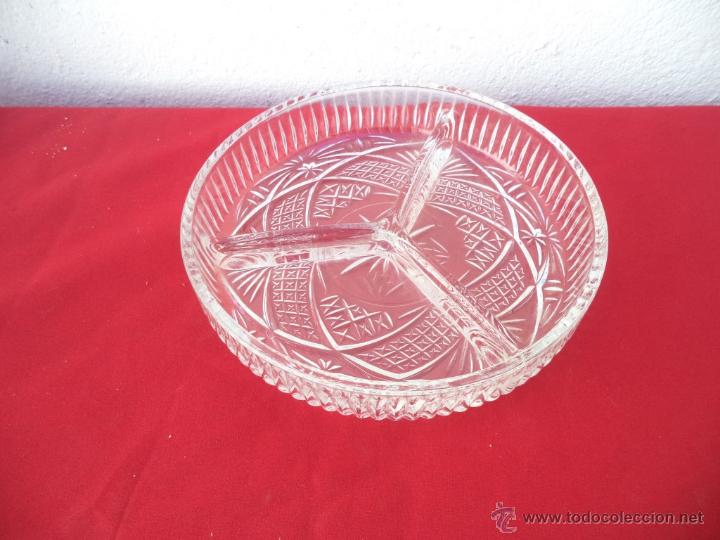 Segunda mano: plato frutos secos cristal - Foto 1