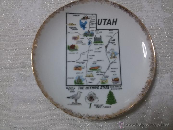 Segunda mano: PLATO DE PORCELANA DE UTAH-20 CM - Foto 1