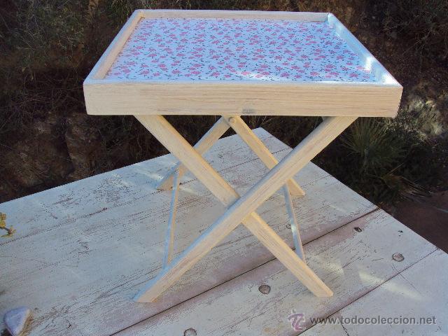 Segunda mano: Mesita auxiliar de madera - Foto 5
