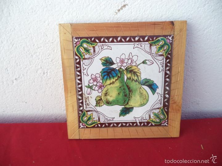 Segunda mano: azulejo enmarcado - Foto 1