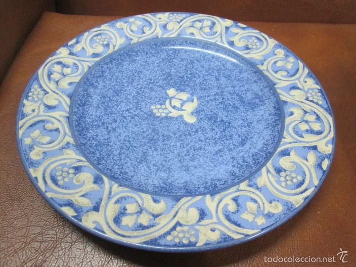 Segunda mano: PLATO:DECORADO.-Mide 21,00 CMS.DE DIAMETRO - Foto 1