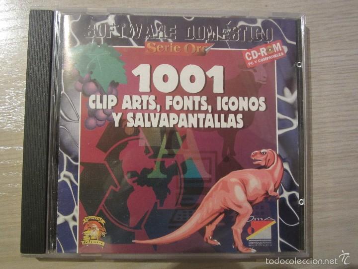 Segunda mano: CD ROM 1001 CLIP ARTS - Foto 1