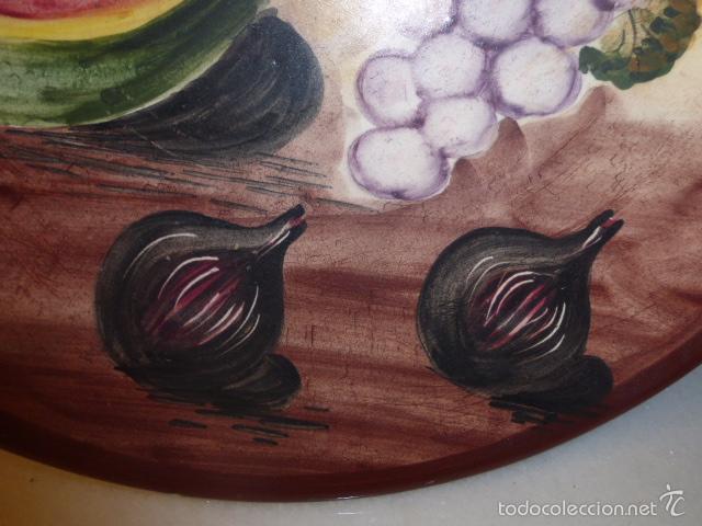 Segunda mano: PLATO DE COLGAR CON BONITA DECORACION DE BODEGON. - Foto 3