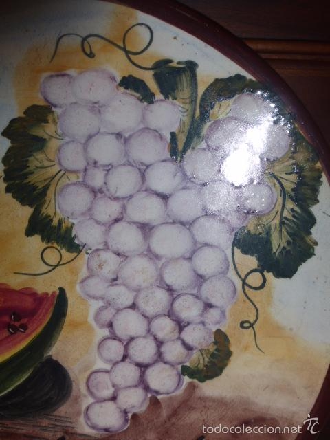 Segunda mano: PLATO DE COLGAR CON BONITA DECORACION DE BODEGON. - Foto 4