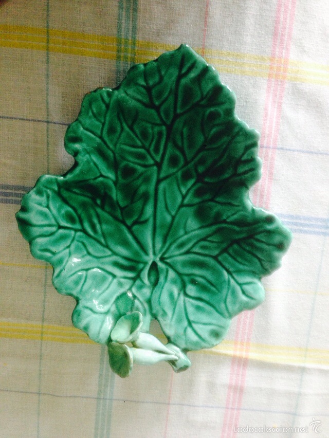 Segunda mano: Hoja de col en cer&aacute;mica - Foto 1