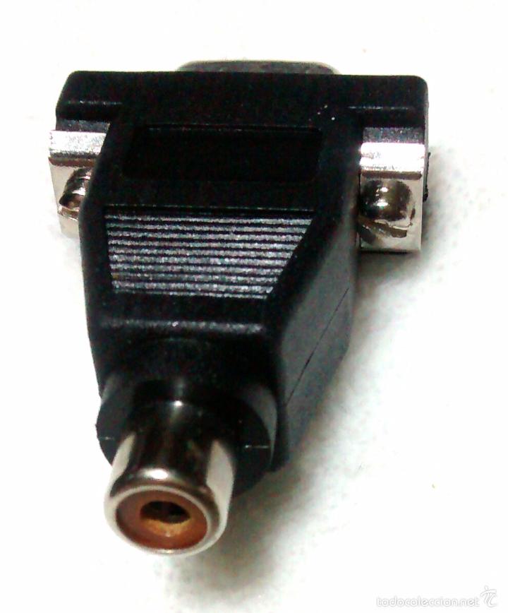 Segunda mano: ADAPTADOR MINI DIN 6 A DB9 DE 9 PINES MACHO - Foto 2