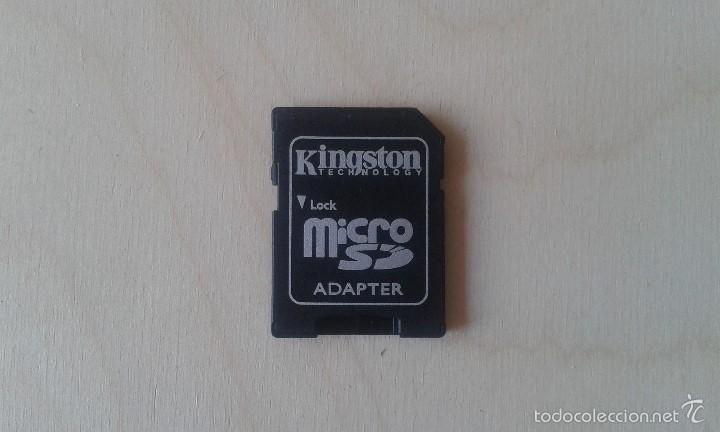 Segunda mano: Adaptador para leer minitarjetas--KINGSTON TECHNOLOGY--Micro Adapter - Foto 1