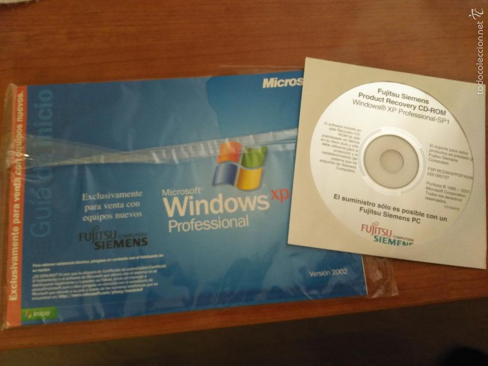 Segunda mano: SISTEMA OPERATIVO WINDOWS XP SP1 SERVIPACK 1 PROFESIONAL VERSION 2002 - Foto 1