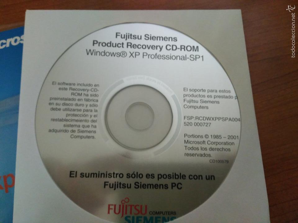 Segunda mano: SISTEMA OPERATIVO WINDOWS XP SP1 SERVIPACK 1 PROFESIONAL VERSION 2002 - Foto 2