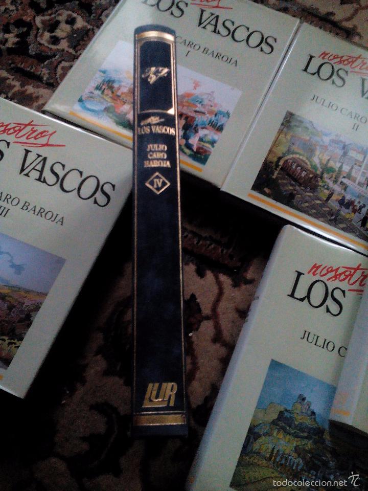 Segunda mano: Cinco tomos de julio caro baroja los vascos - Foto 2