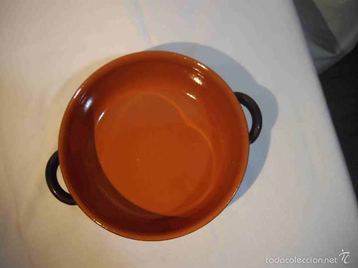 Segunda mano: CAZUELA BARRO ESMALTADA D - Foto 3
