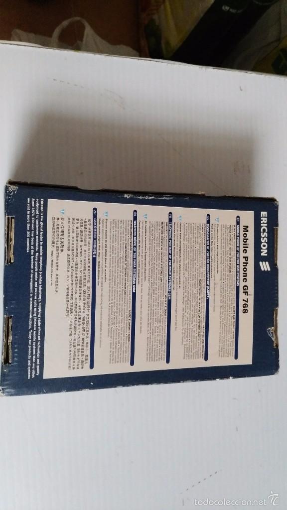 Segunda mano: antiguo telefono en caja sony ericsson gf 768 - Foto 5