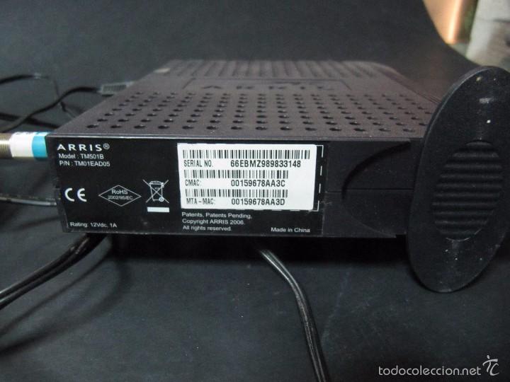 Segunda mano: CABLE MODEM ARRIS TM501B - Foto 3