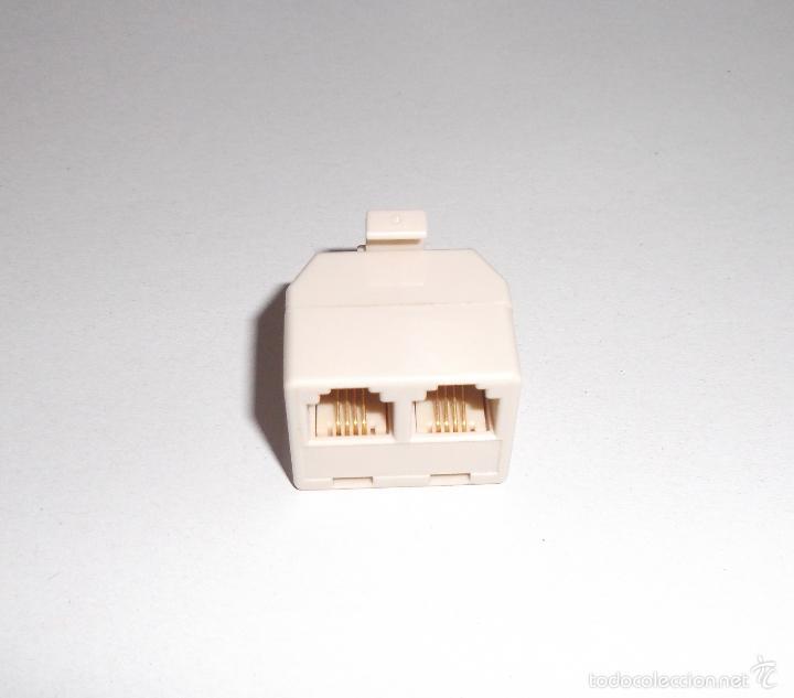 Segunda mano: RJ11 1 A 2 MUJER ENCHUFE DE TELEFONO MODULAR SPLITER JOINER. - Foto 1