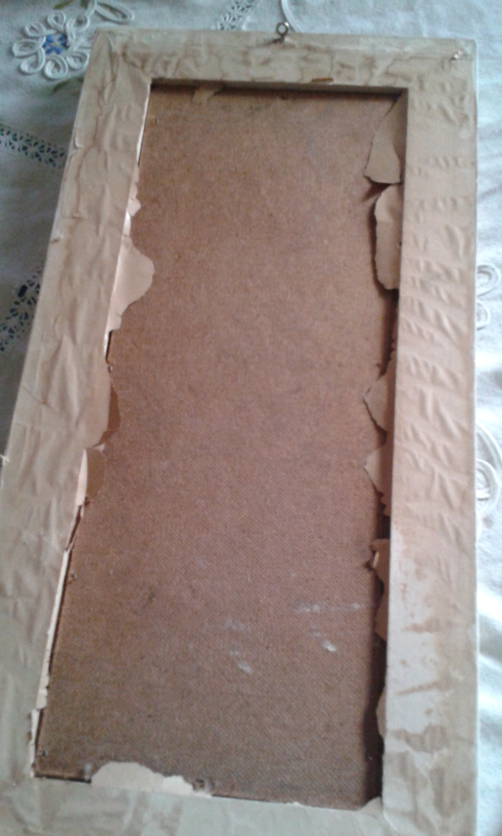Segunda mano: CUADRO &acute;PINTADO AL &Oacute;LEO, CALLE - Foto 3