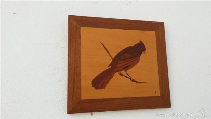 Segunda mano: figura pajaro de madera - Foto 1
