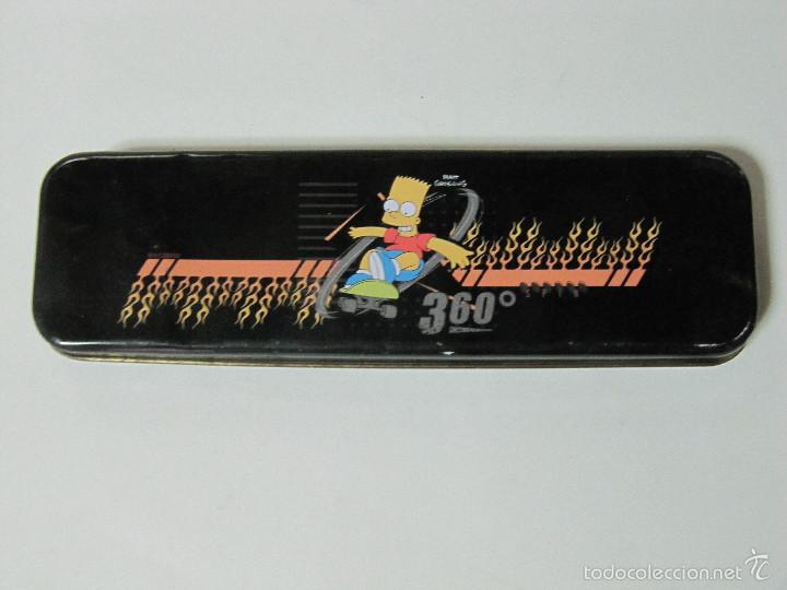 Segunda mano: ESTUCHE METALICO  BART SIMPSON - Foto 1