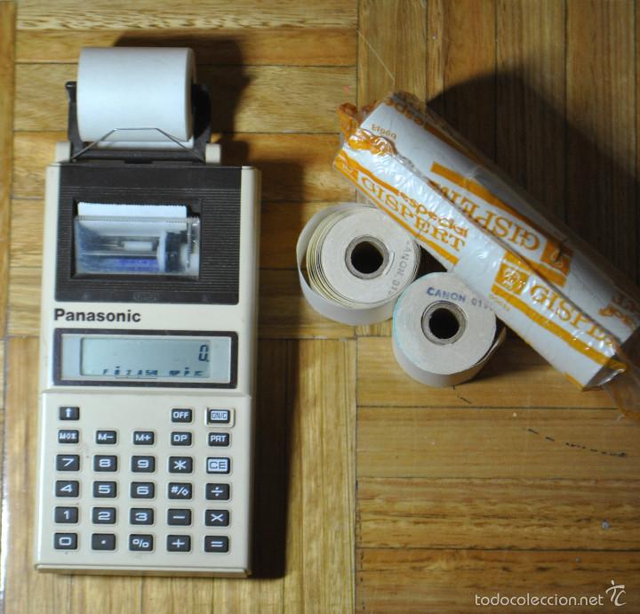 Segunda mano: Calculadora PANASONIC JE-610P CON IMPRESORA - Foto 1