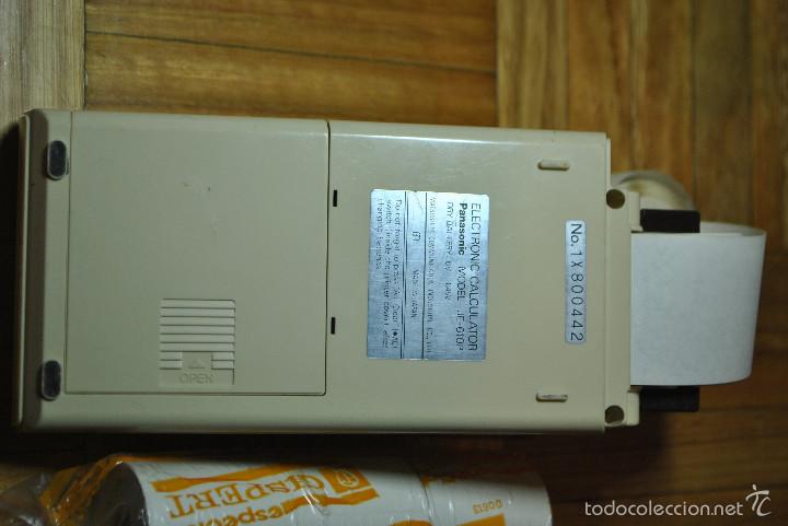 Segunda mano: Calculadora PANASONIC JE-610P CON IMPRESORA - Foto 2
