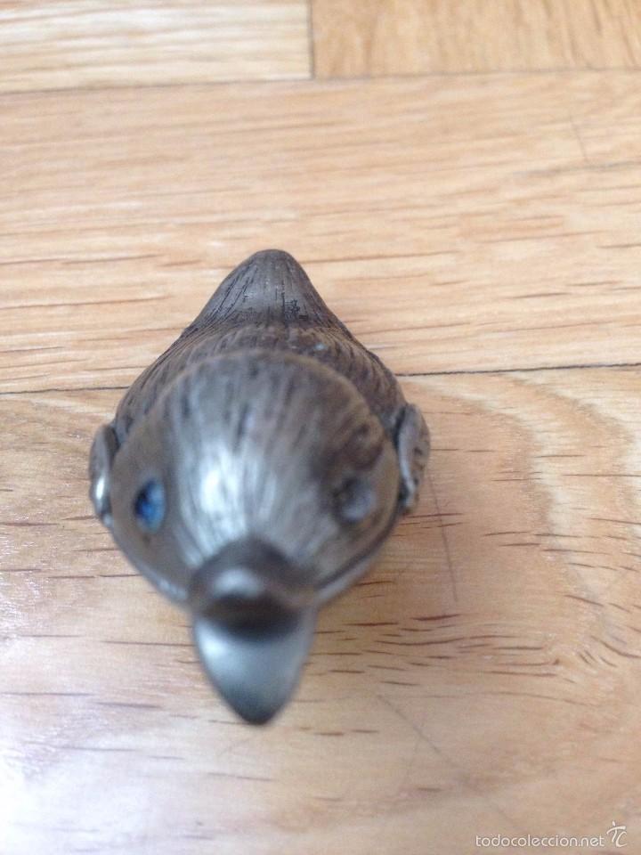 Segunda mano: PEQUE&Ntilde;O PATO POLLITO DE DECORACION PLATEADO CON CORAZON - Foto 4