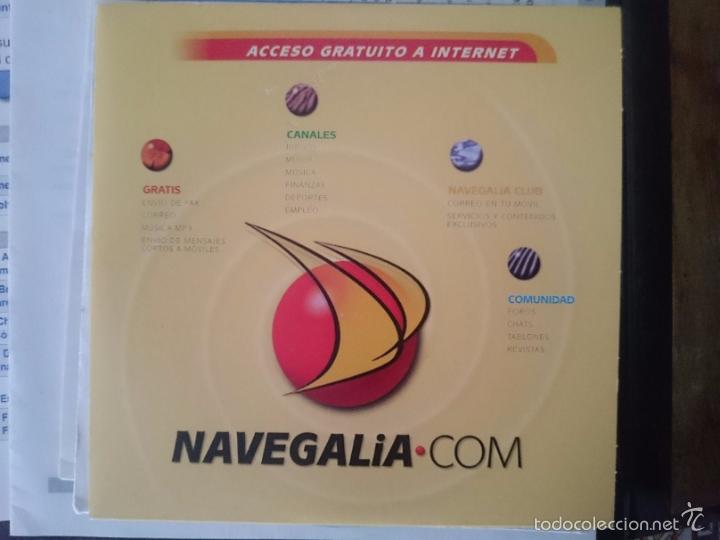 Segunda mano: CDROM ANTIGUO NAVEGALIA CONEXION INTERNET ANTIGUA --RefM1E2 - Foto 1