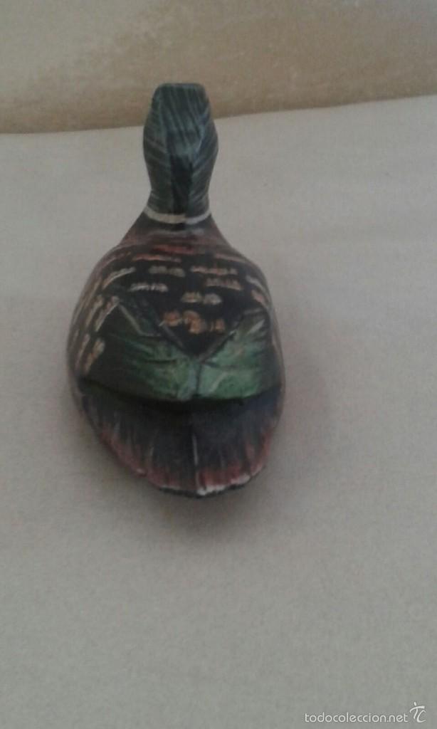 Segunda mano: PATO TALLADO EN MADERA - Foto 2