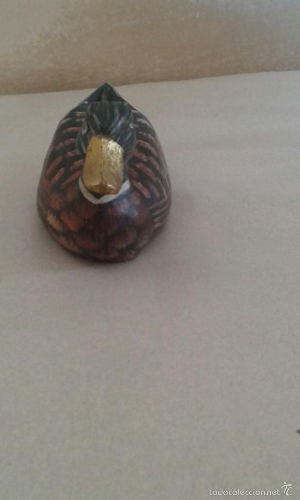 Segunda mano: PATO TALLADO EN MADERA - Foto 3