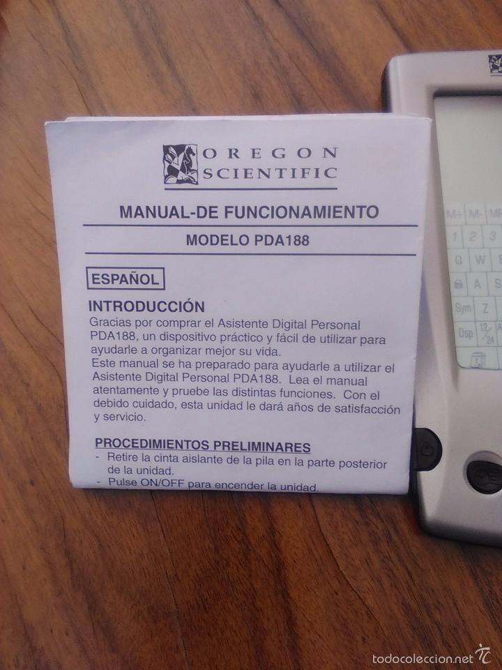 Segunda mano: PDA 188 Oregon Scientific T&aacute;ctil - Foto 3