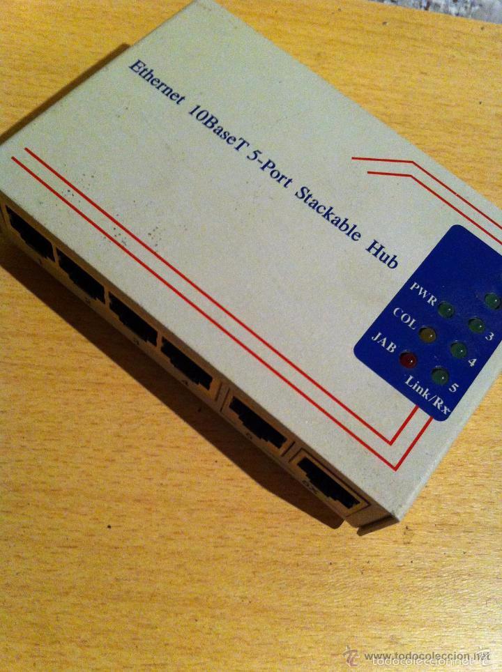 Segunda mano: ETHERNET 10 BASE T CONCENTRADOR APLICABLE A 5 PUERTOS - Foto 3
