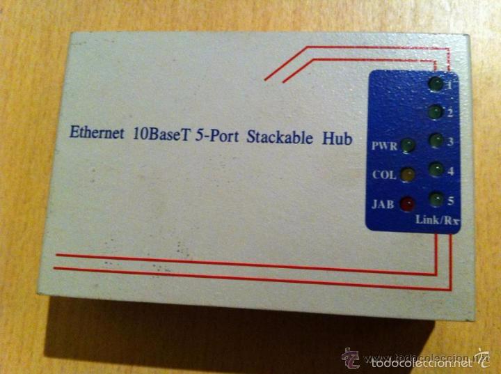 Segunda mano: ETHERNET 10 BASE T CONCENTRADOR APLICABLE A 5 PUERTOS - Foto 4
