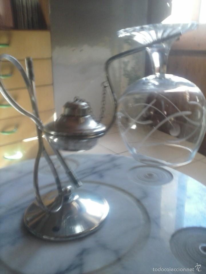 Segunda mano: COPA DE BOHEMIA + CALENTADOR CONYAC. - Foto 1