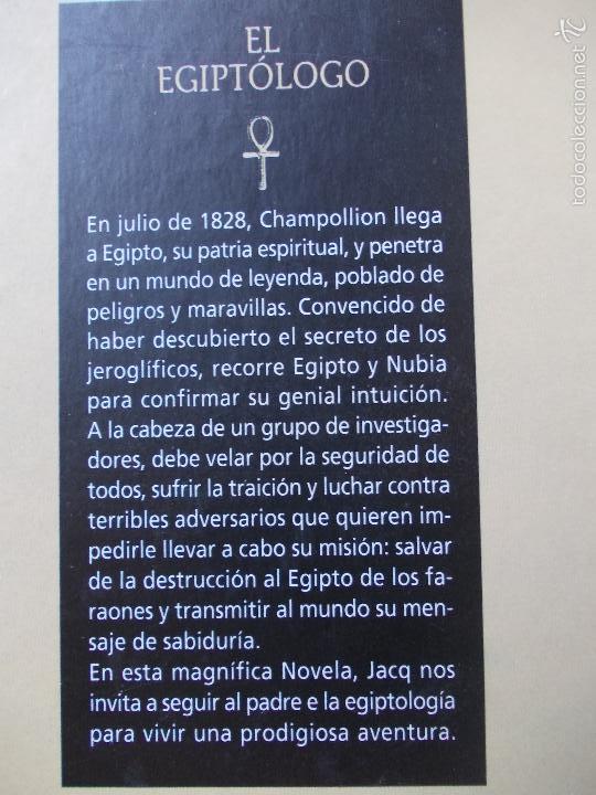 Segunda mano: Lote novelas de Christian Jacq - Foto 3