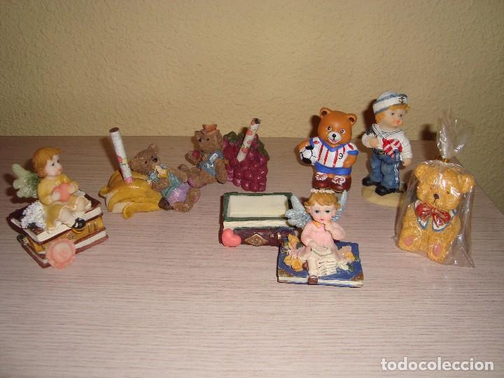 Segunda mano: LOTE DE FIGURAS DE RESINA RECORDATORIOS DE COMUNI&Oacute;N A&Ntilde;OS 90 - Foto 1