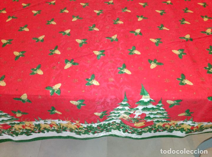 Segunda mano: lote manteles navide&ntilde;os - Foto 2