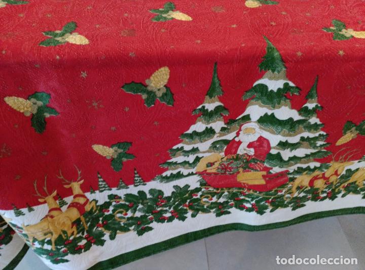 Segunda mano: lote manteles navide&ntilde;os - Foto 7