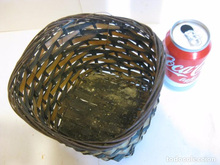 Segunda mano: Cesto mimbre de hoja de palmera - Foto 3