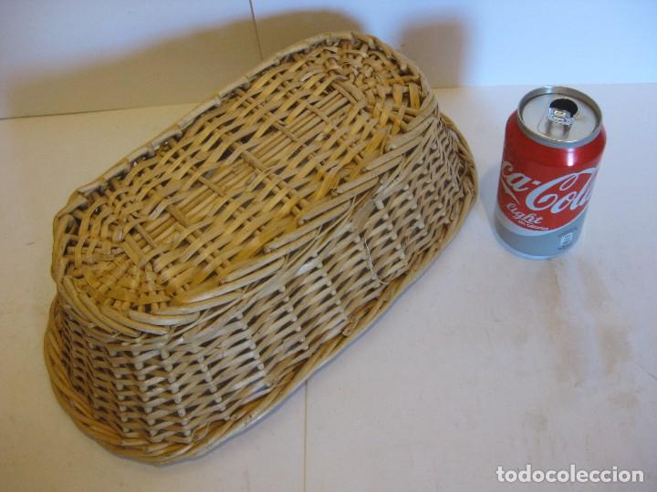 Segunda mano: Canastilla de mimbre rectangular - Foto 2