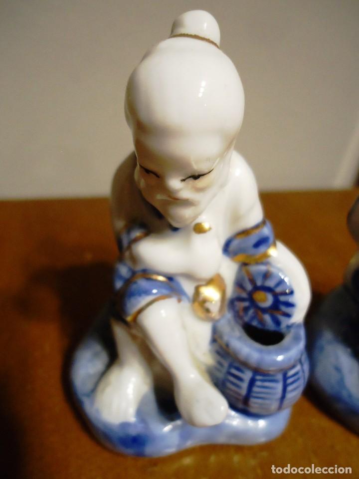 Segunda mano: LOTE DE DOS FIGURAS DE PORCELANA CHINA - Foto 2
