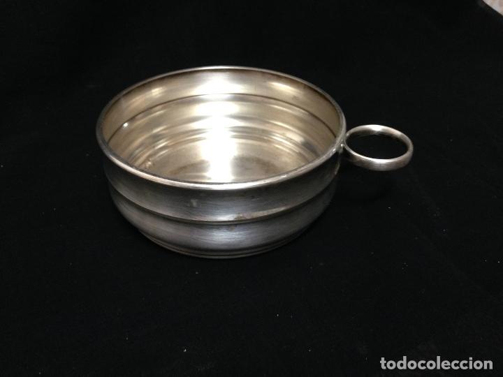 Segunda mano: CENICERO EN METAL PLATEADO - Foto 3