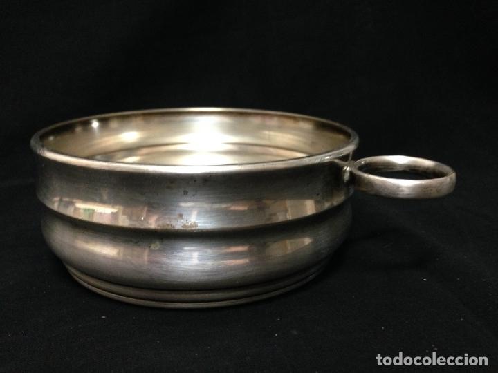 Segunda mano: CENICERO EN METAL PLATEADO - Foto 4