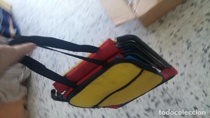 Segunda mano: Silla plegable con bolsa nevera para pesca, playa, etc. - Foto 5