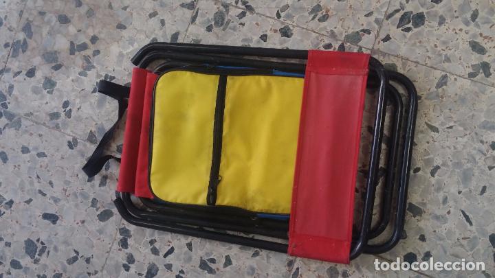 Segunda mano: Silla plegable con bolsa nevera para pesca, playa, etc. - Foto 6