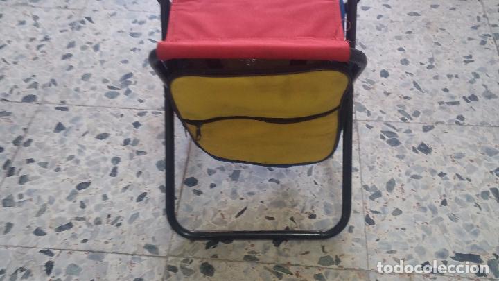 Segunda mano: Silla plegable con bolsa nevera para pesca, playa, etc. - Foto 12